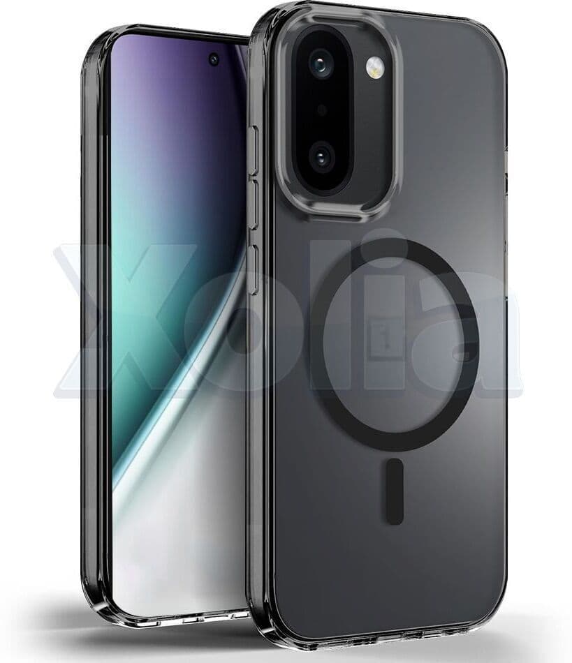 Xolia Anti Yellow Back Cover for OnePlus 15r 5G (Black, Shock Proof, Polycarbonate, Pack of: 1) — image 1 of 1