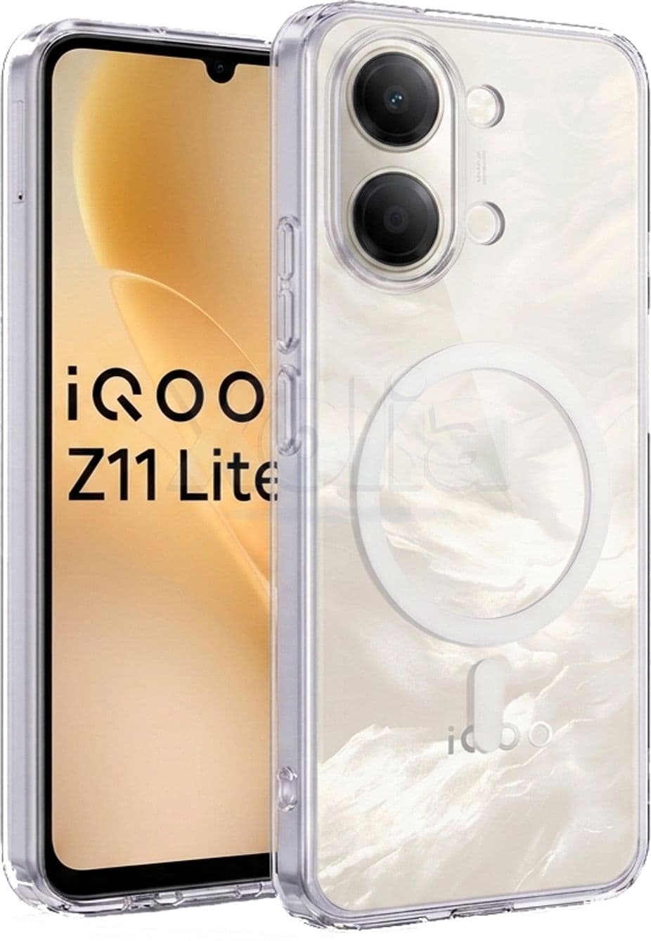 Xolia Anti Yellow Back Cover for iQoo Z11 Lite 5G (Transparent, Shock Proof, Polycarbonate, Pack of: 1) — image 1 of 1