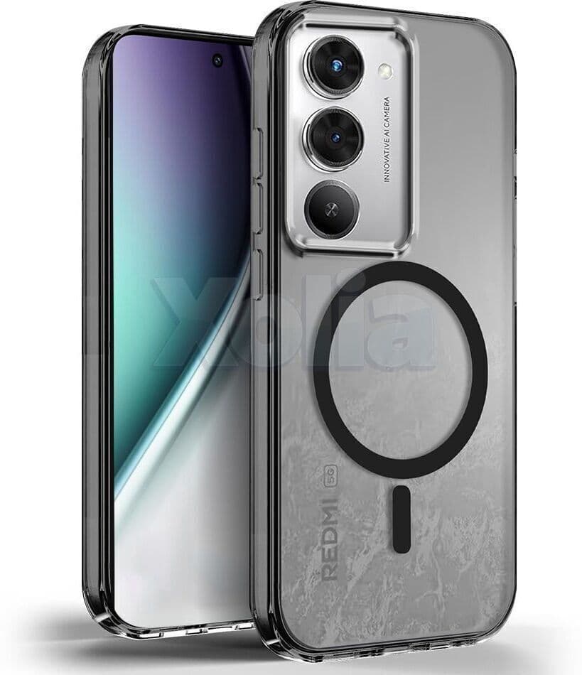 Xolia Anti Yellow Back Cover for Redmi 15 5G (Black, Shock Proof, Polycarbonate, Pack of: 1) — image 1 of 1