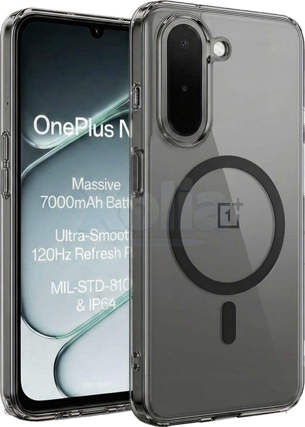 Xolia Anti Yellow Back Cover for OnePlus N6X 5G (Black, Shock Proof, Polycarbonate, Pack of: 1) — image 1 of 1