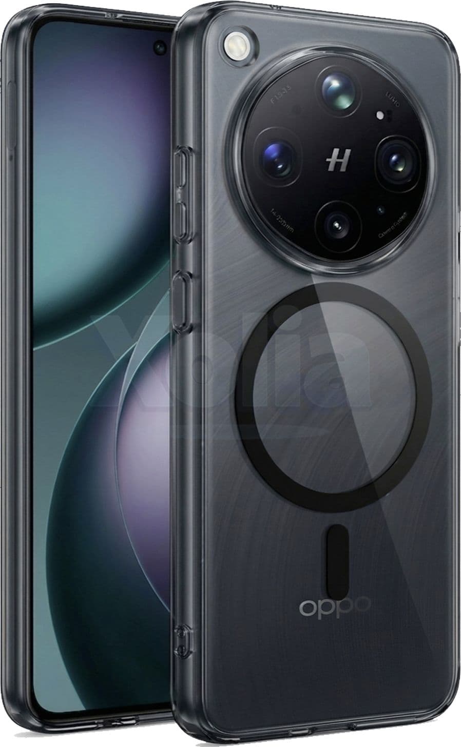 Xolia Anti Yellow Back Cover for Oppo Find X9 Find 5G (Black, Shock Proof, Polycarbonate, Pack of: 1) — image 1 of 1