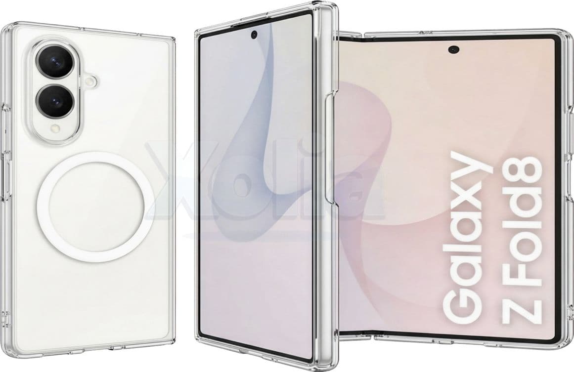 Xolia Anti Yellow Back Cover for Samsung Galaxy Z Fold8 5G (Transparent, Shock Proof, Polycarbonate, Pack of: 1) — image 1 of 1