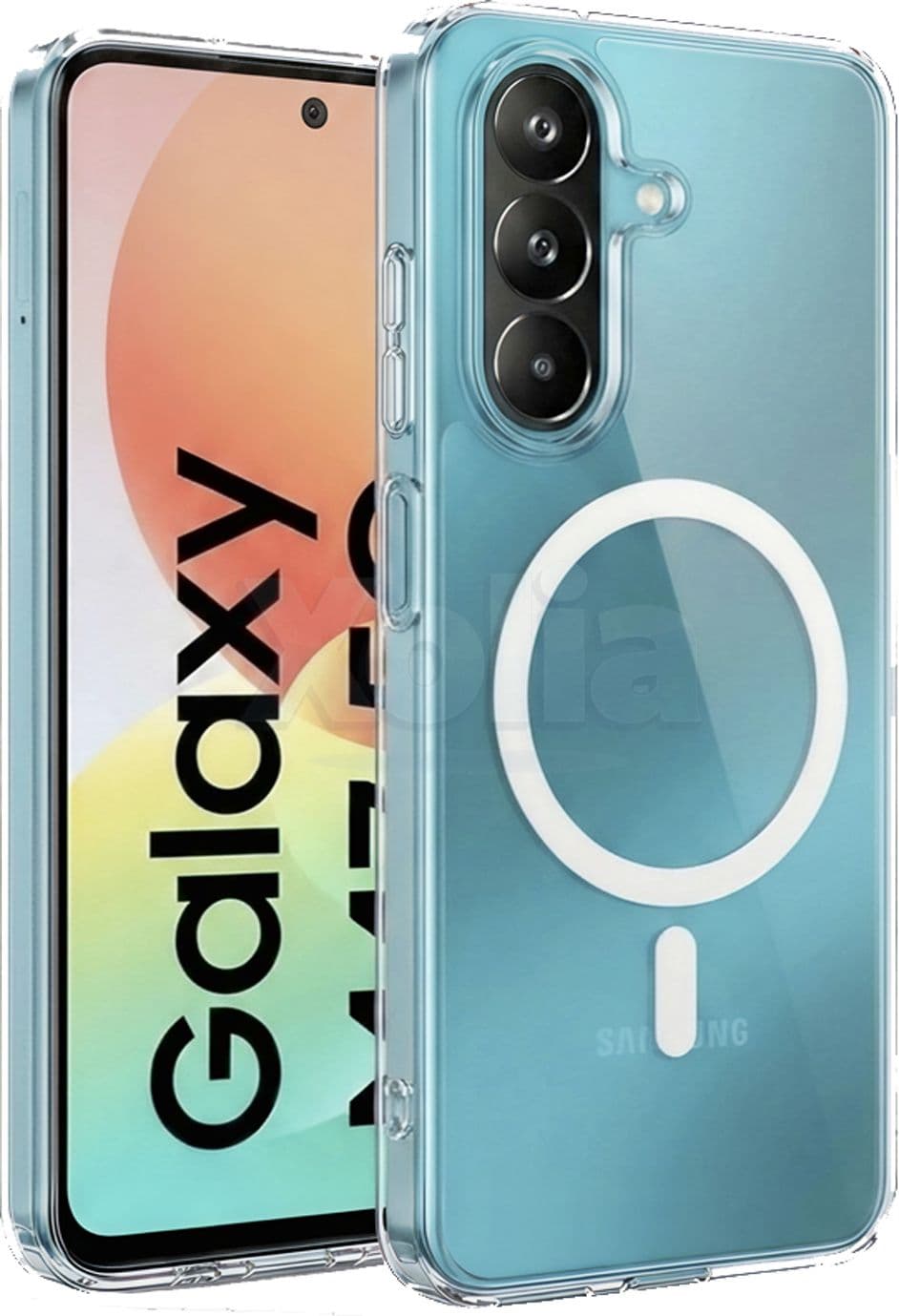 Xolia Anti Yellow Back Cover for Samsung Galaxy M47 5G (Transparent, Shock Proof, Polycarbonate, Pack of: 1) — image 1 of 1