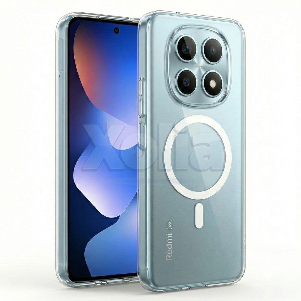 Xolia Anti Yellow Back Cover for Redmi Note 15 5G (Transparent, Shock Proof, Polycarbonate, Pack of: 1) — image 1 of 1