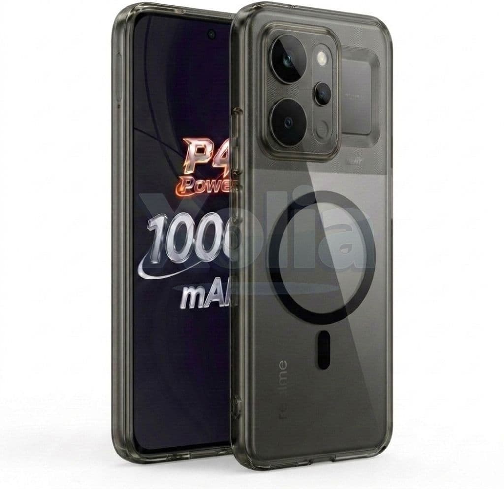 Xolia Anti Yellow Back Cover for Realme P4 Power 5G (Black, Shock Proof, Polycarbonate, Pack of: 1)