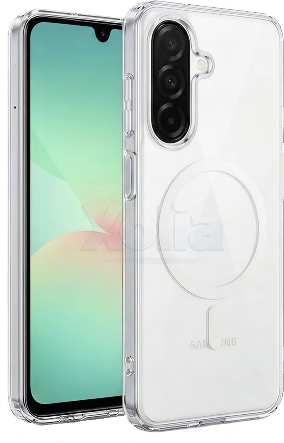 Xolia Anti Yellow Back Cover for Samsung Galaxy A26 5G (Transparent, Shock Proof, Polycarbonate, Pack of: 1) — image 1 of 1