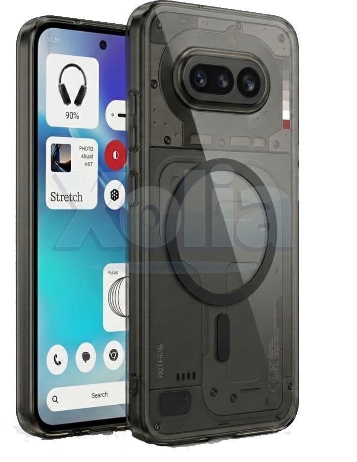 Xolia Anti Yellow Back Cover for Nothing Phone 4a 5G (Black, Shock Proof, Polycarbonate, Pack of: 1) — image 1 of 1