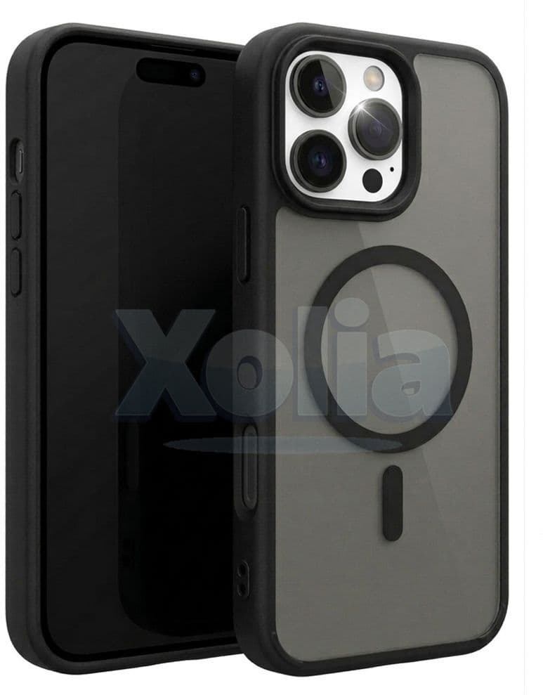 Xolia Back Cover for Apple iPhone 15 Pro (Black, Shock Proof, Polycarbonate, Silicon, Pack of: 1)