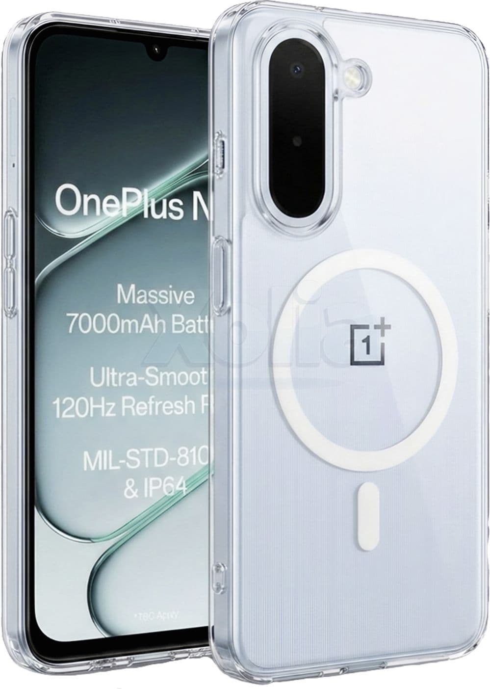 Xolia Anti Yellow Back Cover for OnePlus N6X 5G (Transparent, Shock Proof, Polycarbonate, Pack of: 1) — image 1 of 1