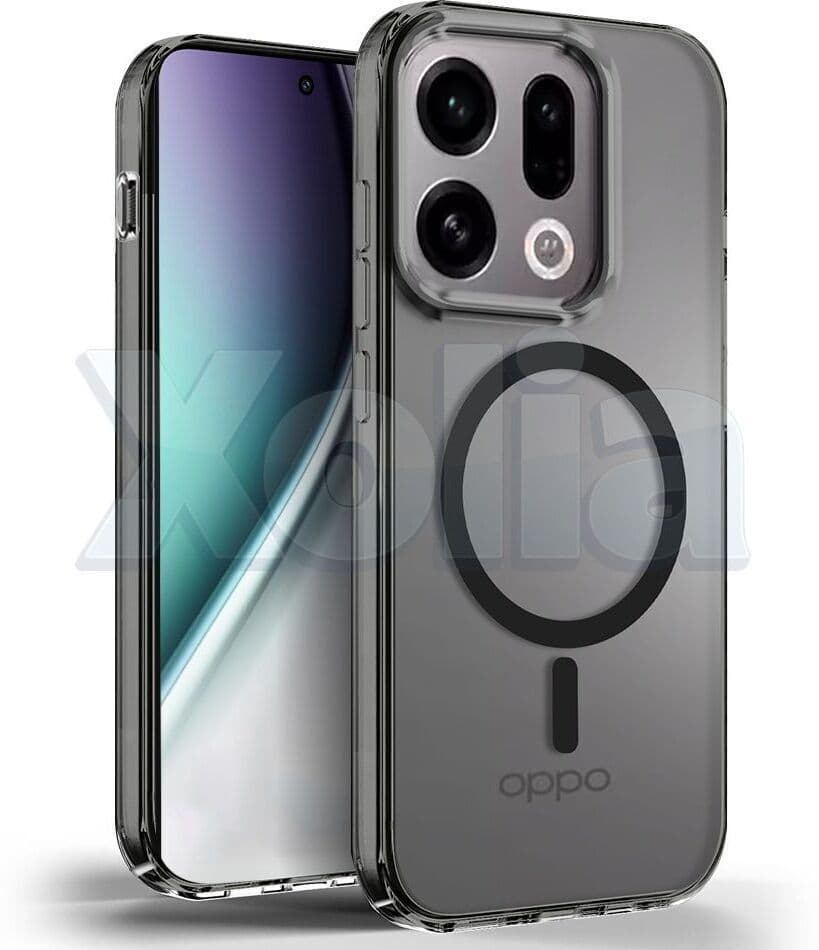 Xolia Anti Yellow Back Cover for OPPO Find X9 5G (Black, Shock Proof, Polycarbonate, Pack of: 1)