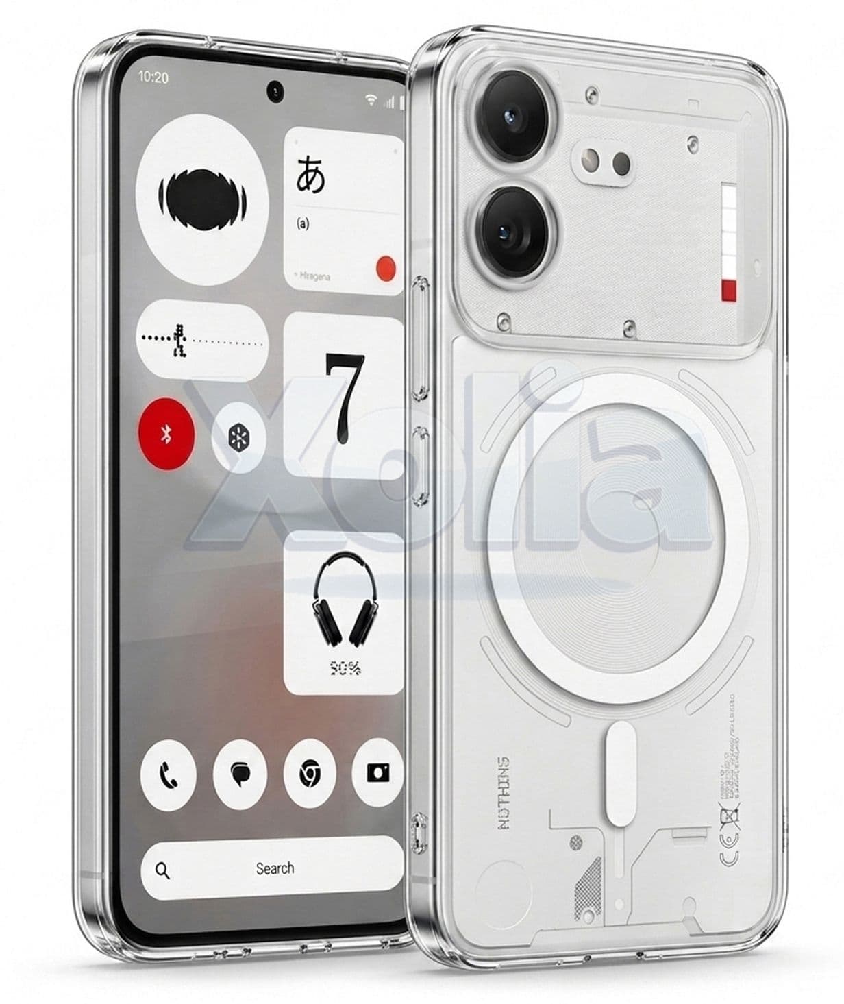 Xolia Anti Yellow Back Cover for Nothing Phone 4b 5G (Transparent, Shock Proof, Polycarbonate, Pack of: 1) — image 1 of 1