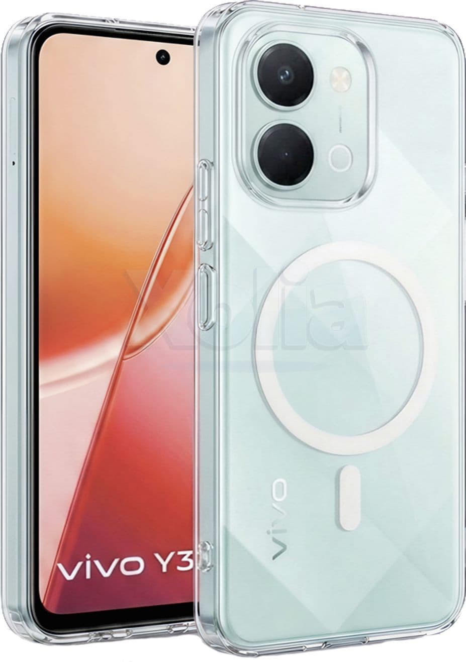 Xolia Anti Yellow Back Cover for vivo Y31t 5G (Transparent, Shock Proof, Polycarbonate, Pack of: 1) — image 1 of 1