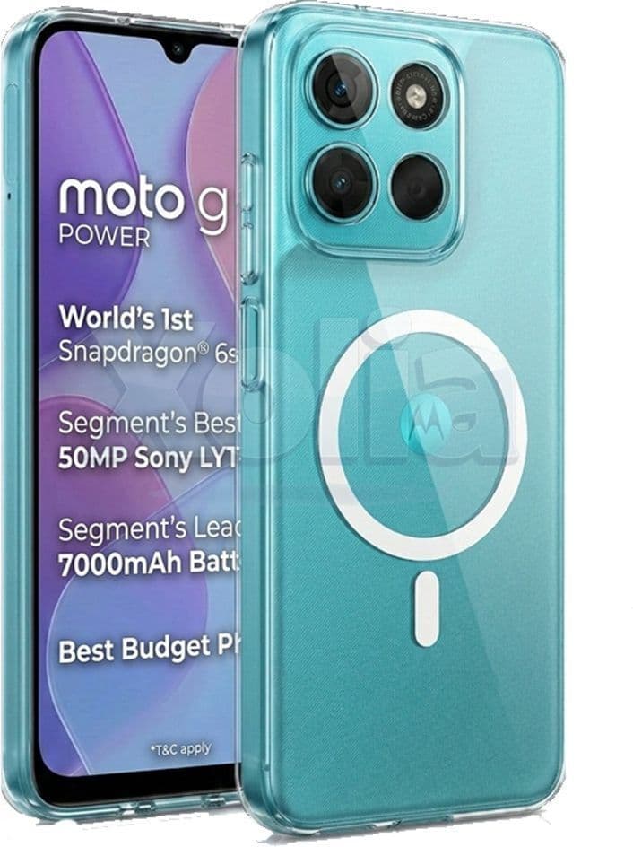 Xolia Anti Yellow Back Cover for Motorola Moto G57 Power (Transparent, Shock Proof, Polycarbonate, Pack of: 1) — image 1 of 1