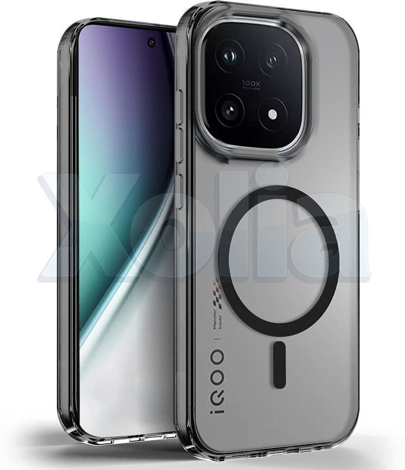 Xolia Anti Yellow Back Cover for iQOO 15 5G (Black, Shock Proof, Polycarbonate, Pack of: 1) — image 1 of 1