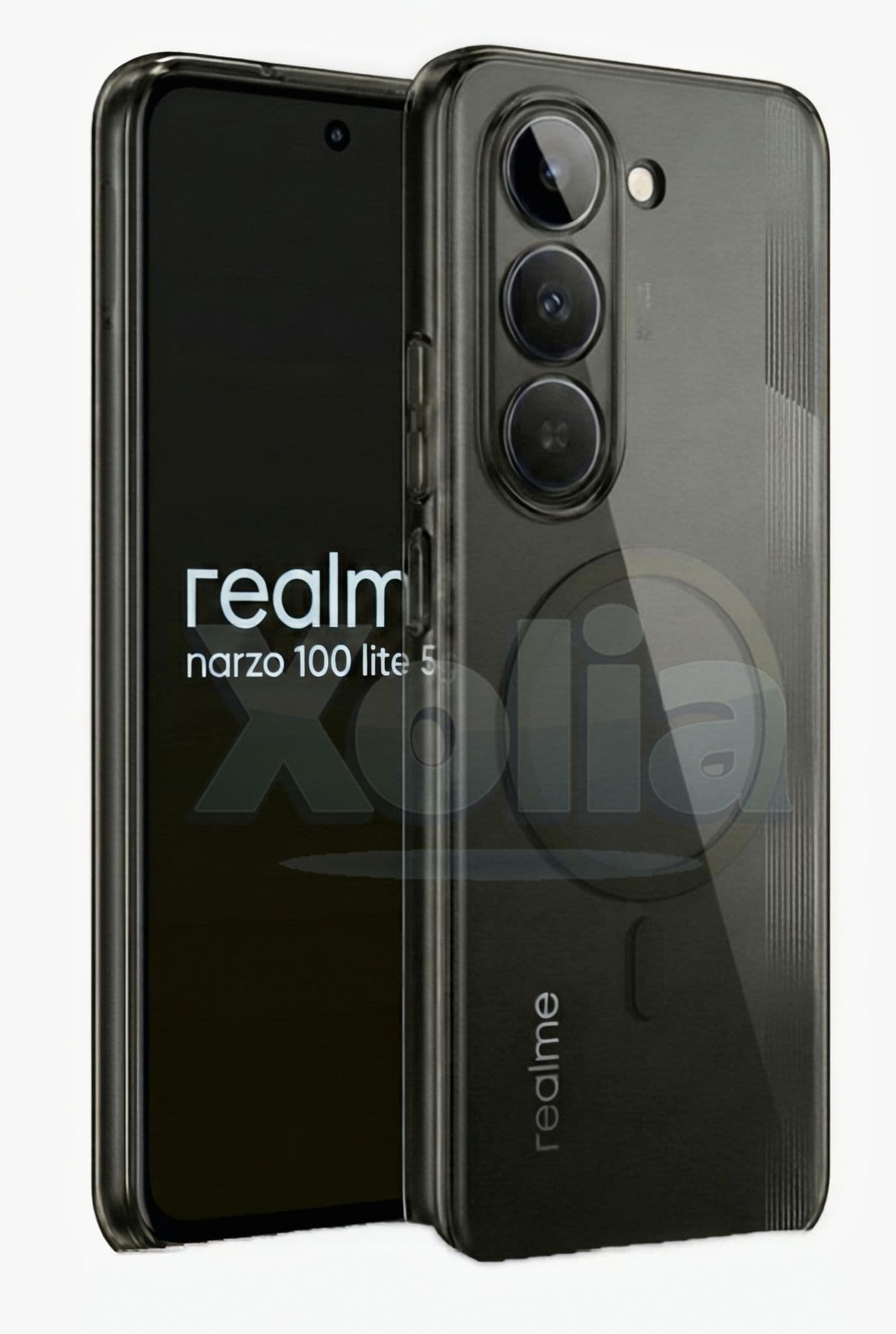 Xolia Anti Yellow Back Cover for Realme Narzo 100 Lite 5G (Black, Shock Proof, Polycarbonate, Pack of: 1) — image 1 of 1