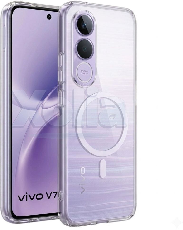 Xolia Anti Yellow Back Cover for Vivo V70 FE 5G (Transparent, Shock Proof, Polycarbonate, Pack of: 1) — image 1 of 1