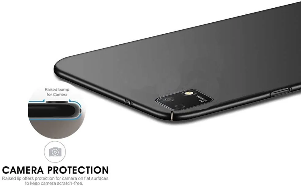 Micvir Back Cover for Honor 9s (Black, Polycarbonate, Pack of: 1) — image 3 of 5