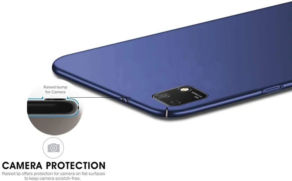 Micvir Back Cover for Honor 9s (Blue, Polycarbonate, Pack of: 1) — image 3 of 5