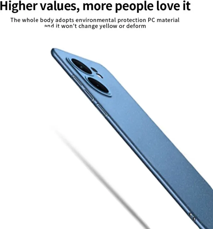 Micvir Back Cover for iQOO Neo 9 5G (Blue, Polycarbonate, Pack of: 1) — image 2 of 5