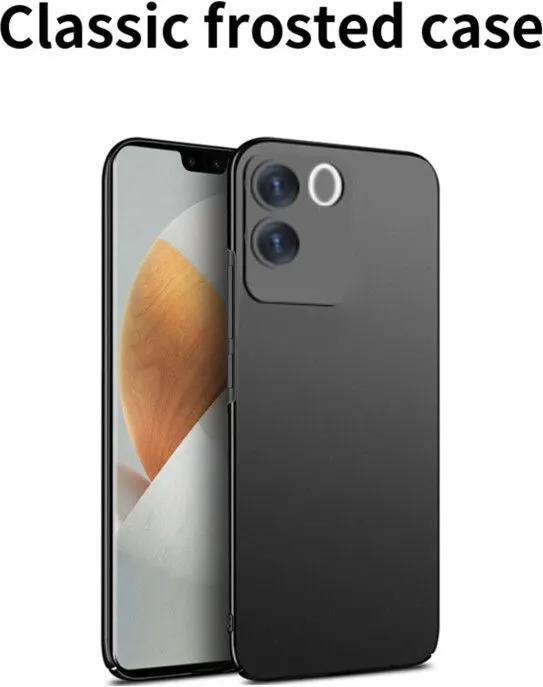 Micvir Back Cover for iQOO Z7 Pro 5G (Black, Polycarbonate, Pack of: 1) — image 3 of 5