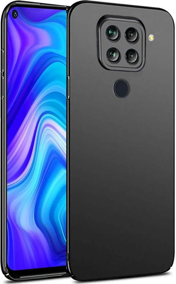 Micvir Back Cover for Mi Redmi Note 9 (Black, Polycarbonate, Pack of: 1) — image 2 of 5