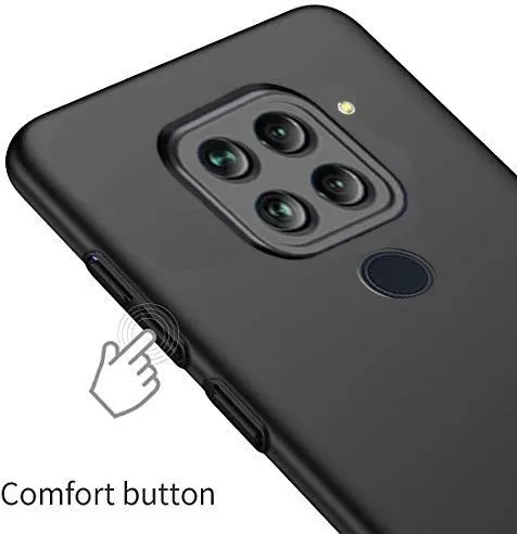 Micvir Back Cover for Mi Redmi Note 9 (Black, Polycarbonate, Pack of: 1) — image 3 of 5