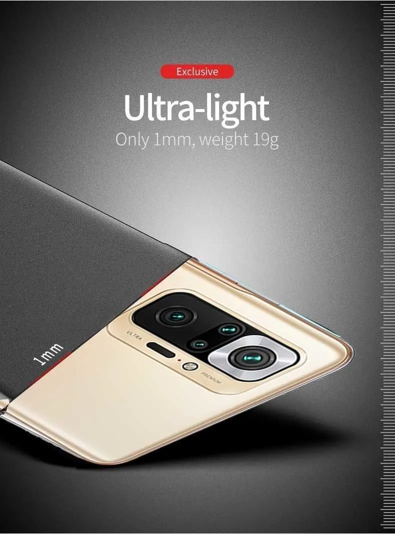 Micvir Back Cover for Mi Redmi Note 10 Pro, Mi Redmi Note 10 Pro Max (Black, Pack of: 1) — image 3 of 4