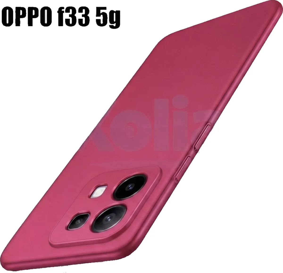 Xolia Back Cover for OPPO F31 5G (Red, Polycarbonate, Pack of: 1)