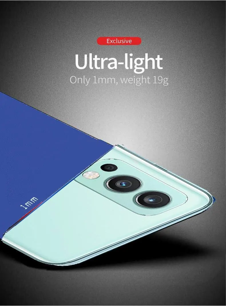 Micvir Back Cover for OnePlus Nord 2 5G (Blue, Polycarbonate, Pack of: 1) — image 4 of 5