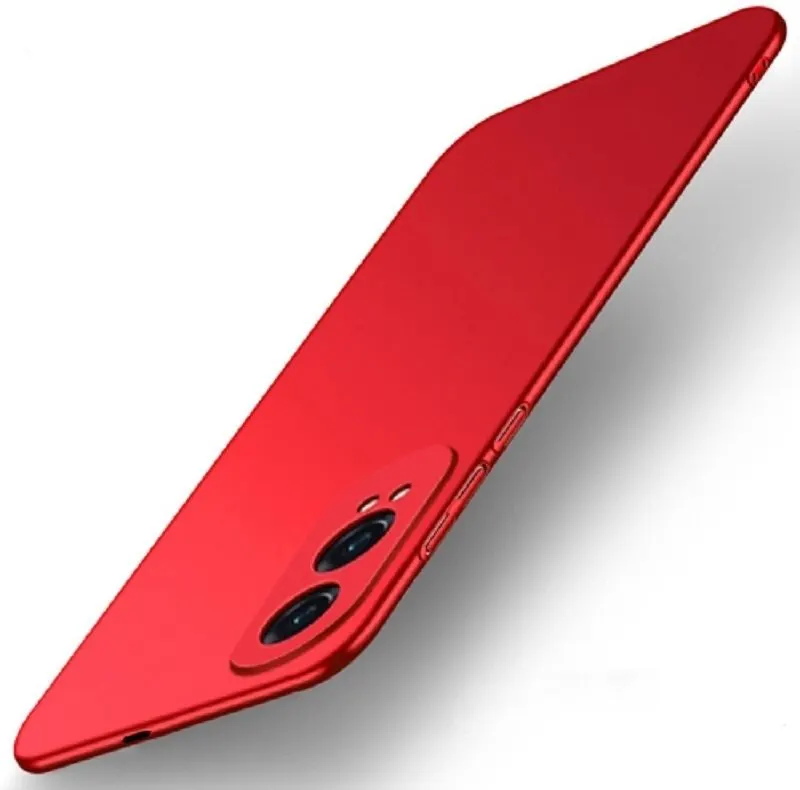 Micvir Back Cover for OnePlus Nord CE 4 Lite 5G (Red, Polycarbonate, Pack of: 1)