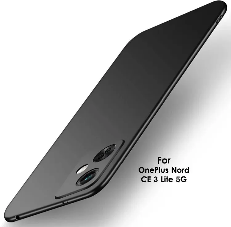 Micvir Back Cover for OnePlus Nord CE 3 Lite 5G (Black, Hard Case, Polycarbonate, Pack of: 1)