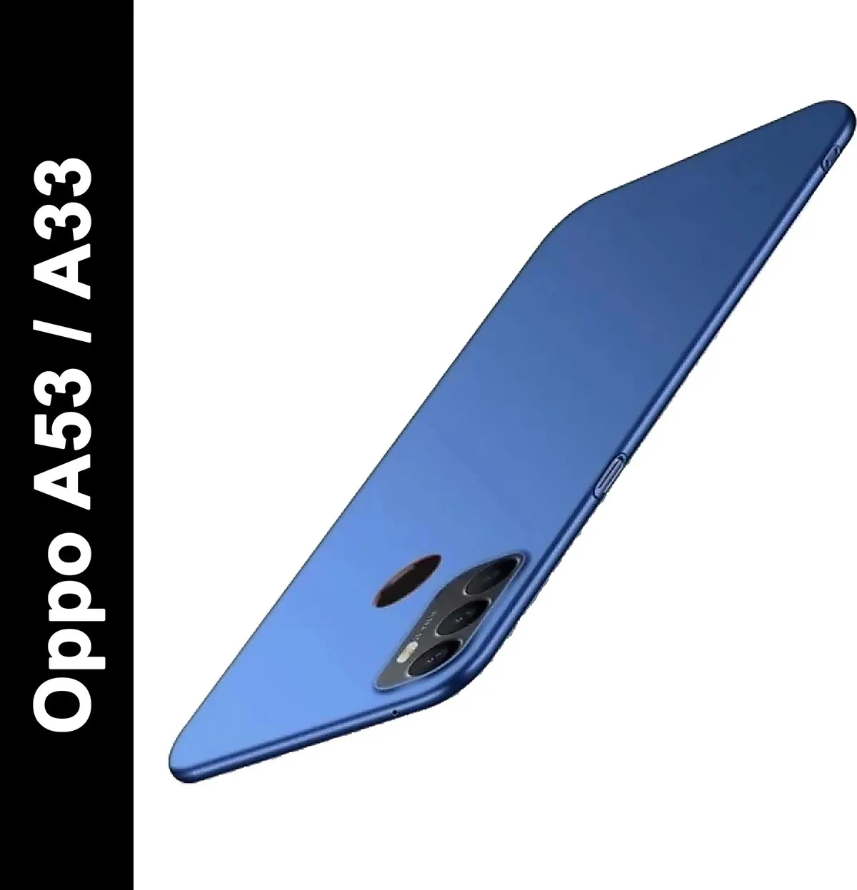 Micvir Back Cover for Oppo A53, Oppo A33 (Blue, Pack of: 1) — image 1 of 5