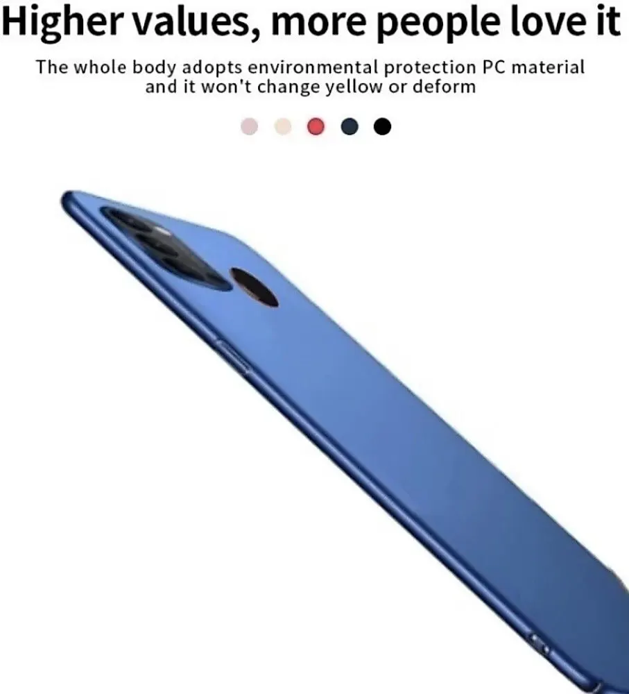 Micvir Back Cover for Oppo A53, Oppo A33 (Blue, Pack of: 1) — image 3 of 5