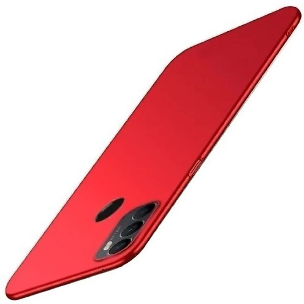 Micvir Back Cover for Oppo A53, Oppo A33 (Red, Polycarbonate, Pack of: 1) — image 2 of 5
