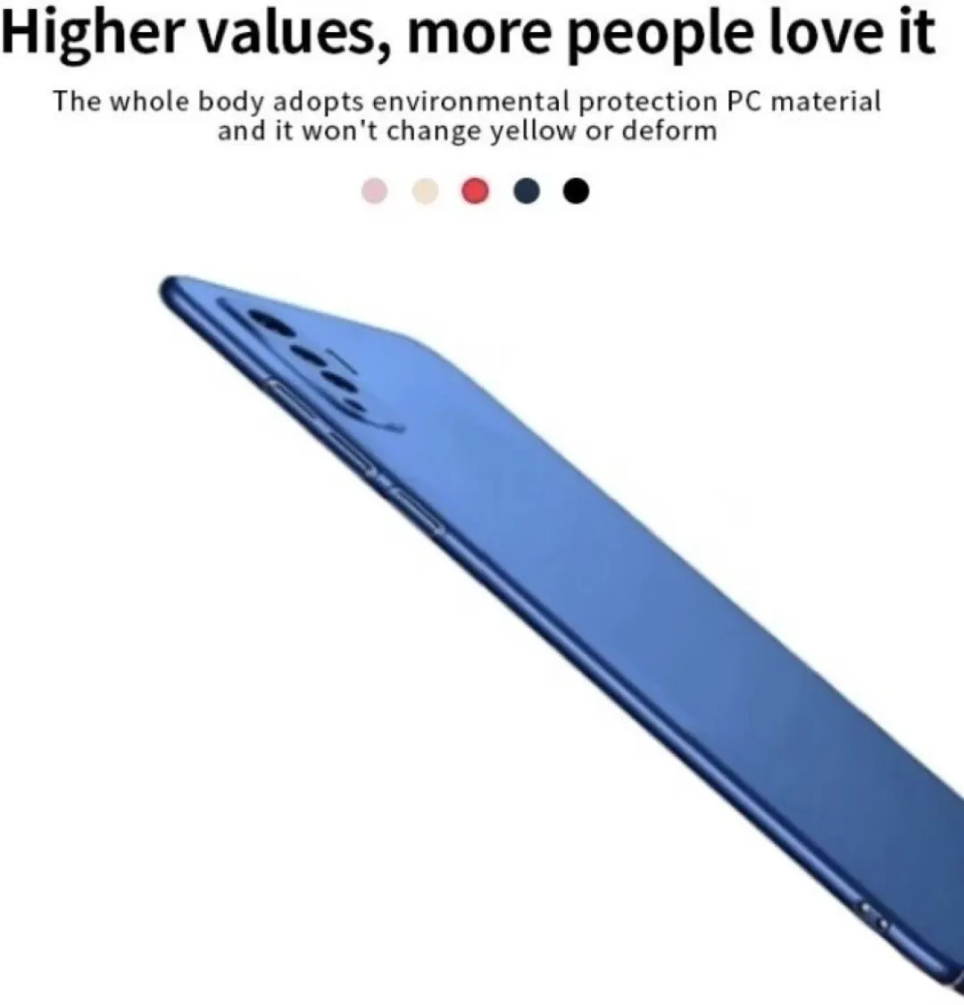 Micvir Back Cover for Oppo A53s 5G (Blue, Polycarbonate, Pack of: 1) — image 3 of 3