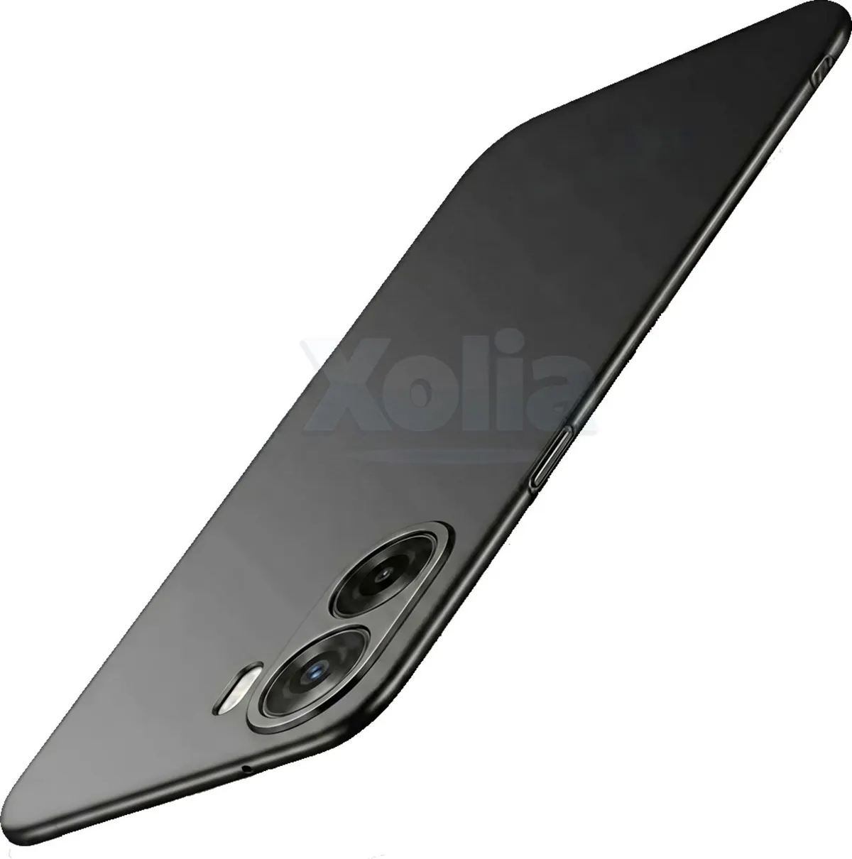 Xolia Back Cover for Oppo A6x 5G (Black, Polycarbonate, Pack of: 1)
