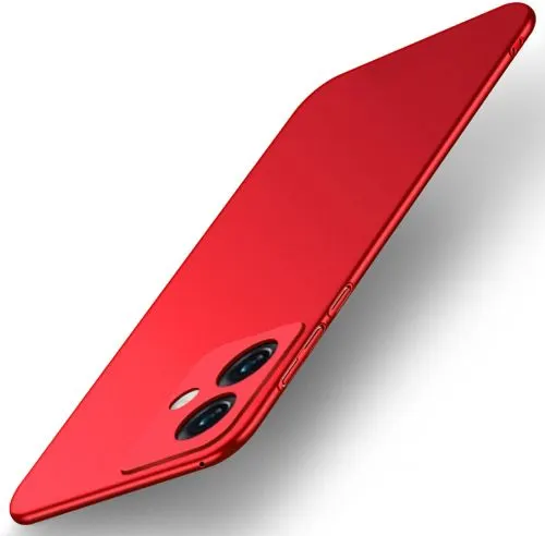 Micvir Back Cover for Oppo F25 Pro 5G (Red, Polycarbonate, Pack of: 1)