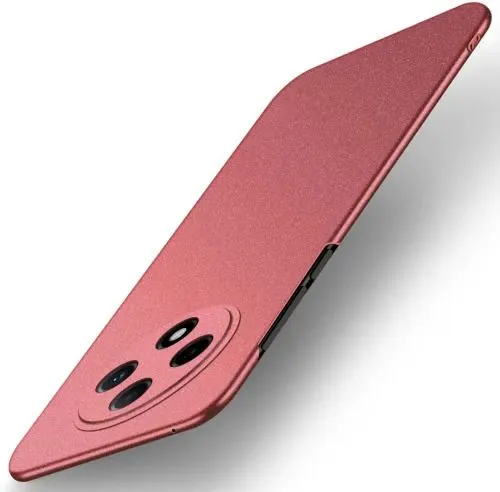 Micvir Back Cover for Oppo F27 Pro Plus 5G (Red, Polycarbonate, Pack of: 1)