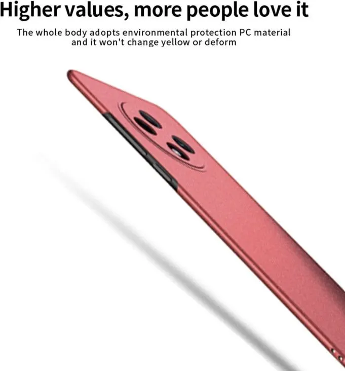 Micvir Back Cover for Oppo F27 Pro Plus 5G (Red, Polycarbonate, Pack of: 1) — image 2 of 5