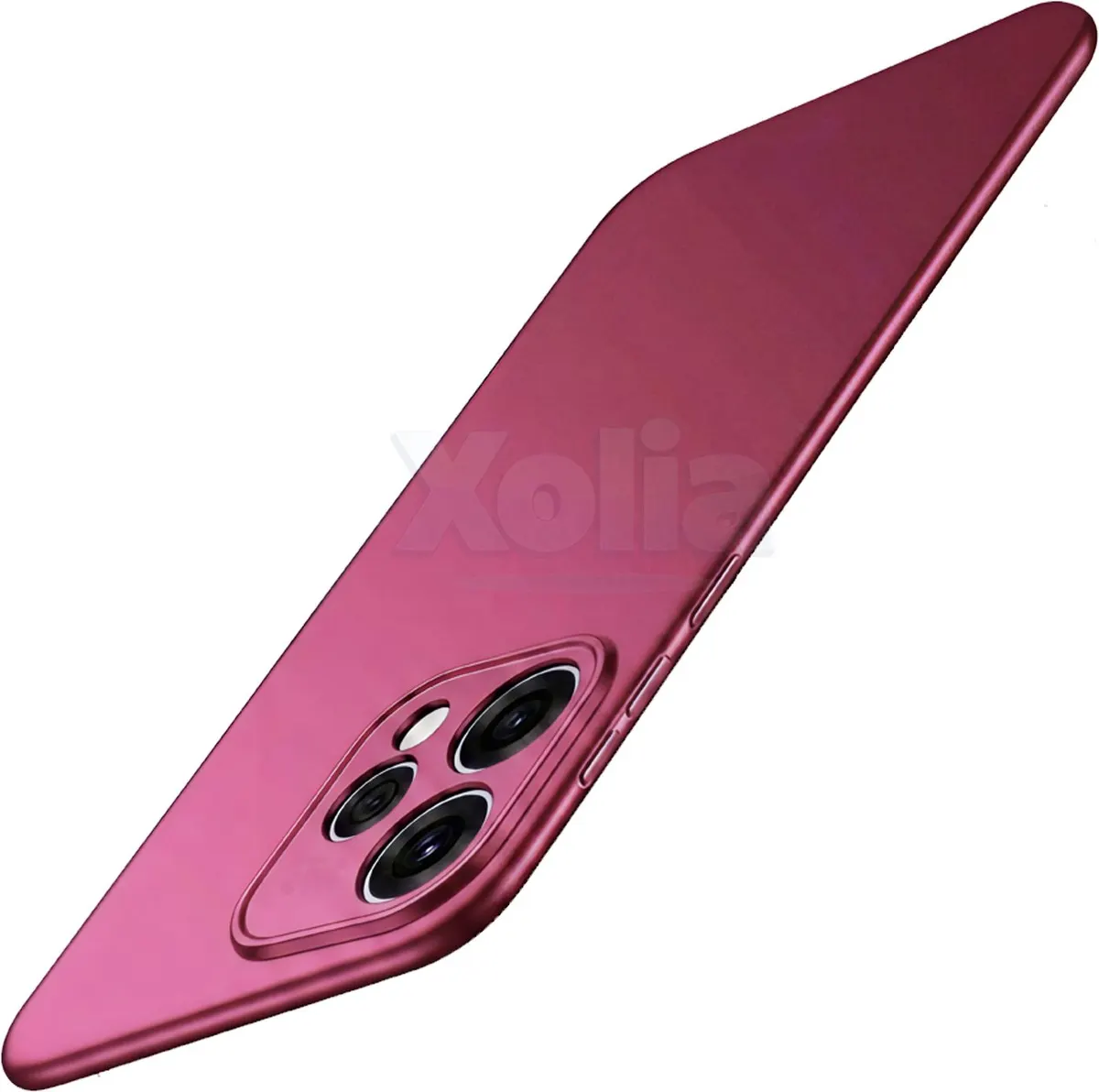 Xolia Back Cover for Oppo Reno 15 5G (Red, Polycarbonate, Pack of: 1)