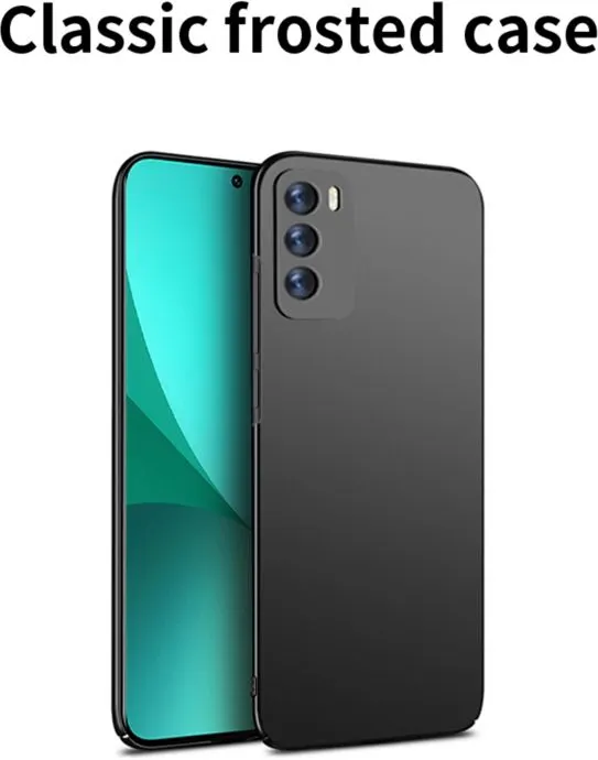 Micvir Back Cover for Oppo Reno 12 5G (Black, Polycarbonate, Pack of: 1) — image 2 of 5
