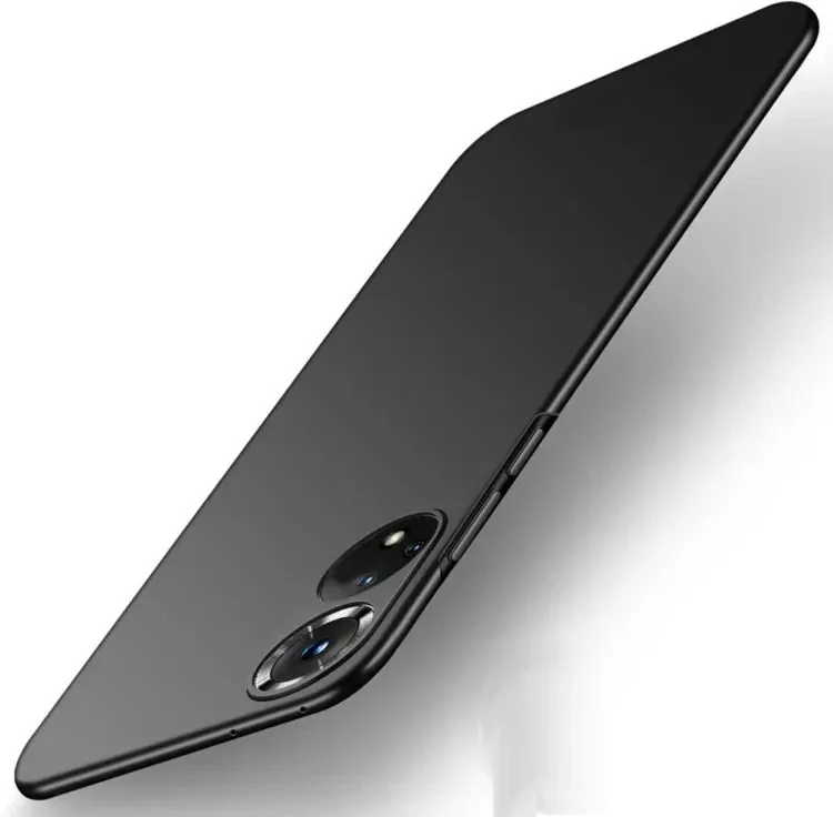 Micvir Back Cover for Oppo F23 5G (Black, Polycarbonate, Pack of: 1)