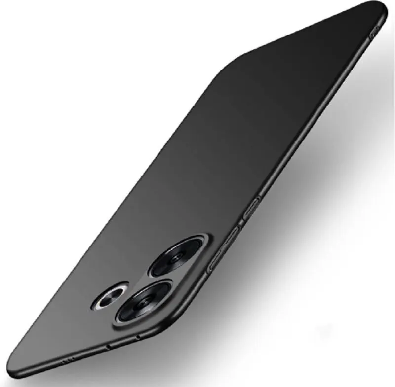 Micvir Back Cover for POCO F6 5G (Black, Polycarbonate, Pack of: 1)