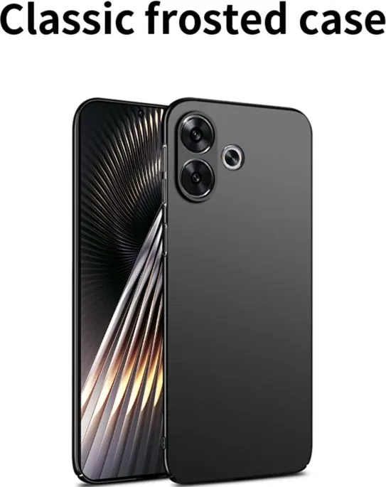 Micvir Back Cover for POCO F6 5G (Black, Polycarbonate, Pack of: 1) — image 2 of 5
