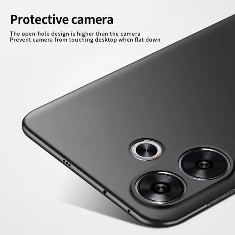 Micvir Back Cover for POCO F6 5G (Black, Polycarbonate, Pack of: 1) — image 3 of 5