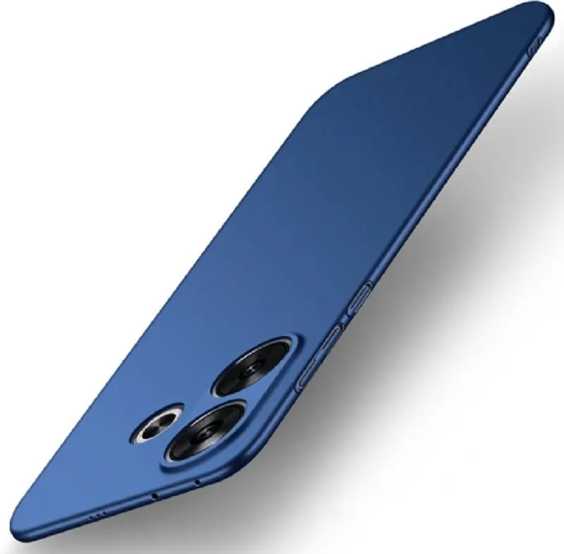 Micvir Back Cover for POCO F6 5G (Blue, Polycarbonate, Pack of: 1)