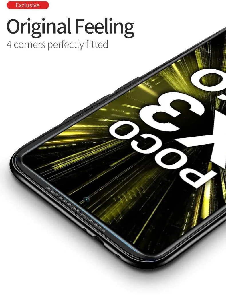 Micvir Back Cover for Poco X3 Pro (Black, Pack of: 1) — image 2 of 5