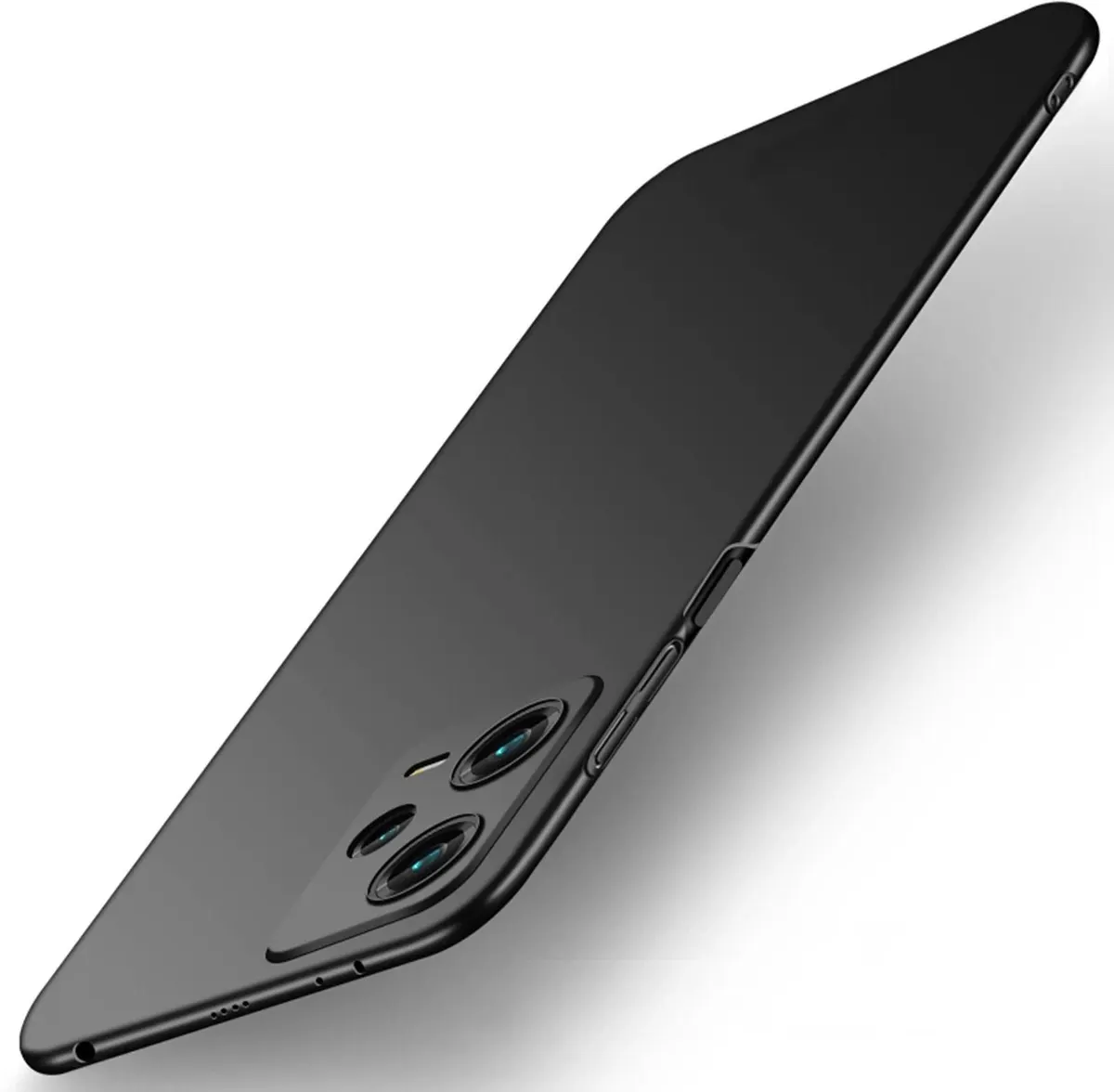 Micvir Back Cover for Poco X5 5G (Black, Hard Case, Polycarbonate, Pack of: 1)