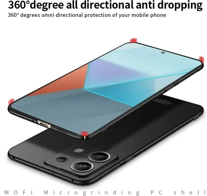 Micvir Back Cover for Poco X6 Neo 5G (Black, Polycarbonate, Pack of: 1) — image 3 of 5