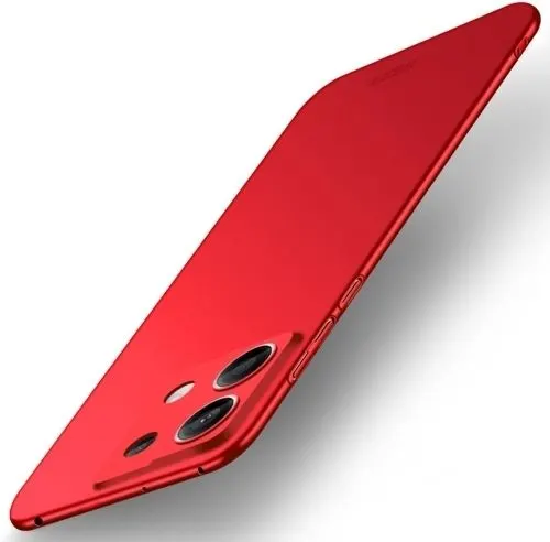 Micvir Back Cover for Poco X6 Neo 5G (Red, Polycarbonate, Pack of: 1)
